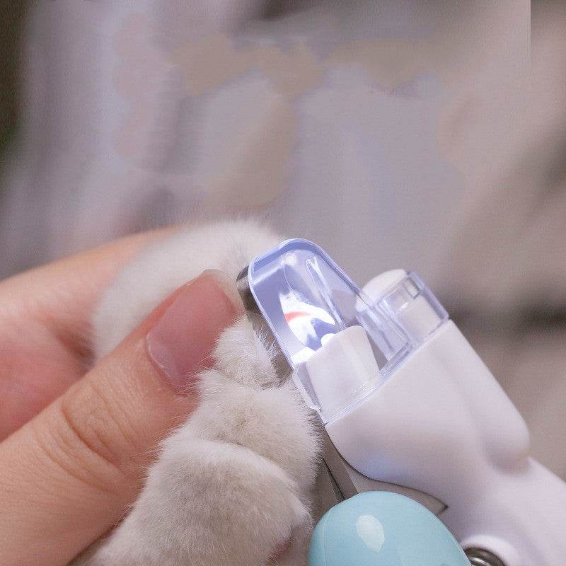 Portable Nail Clipper LED Electric Sharpener - Mubimart