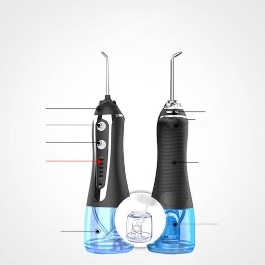 Portable Oral Irrigator 300ml Dental Water Flosser Jet 5 Mod - Mubimart