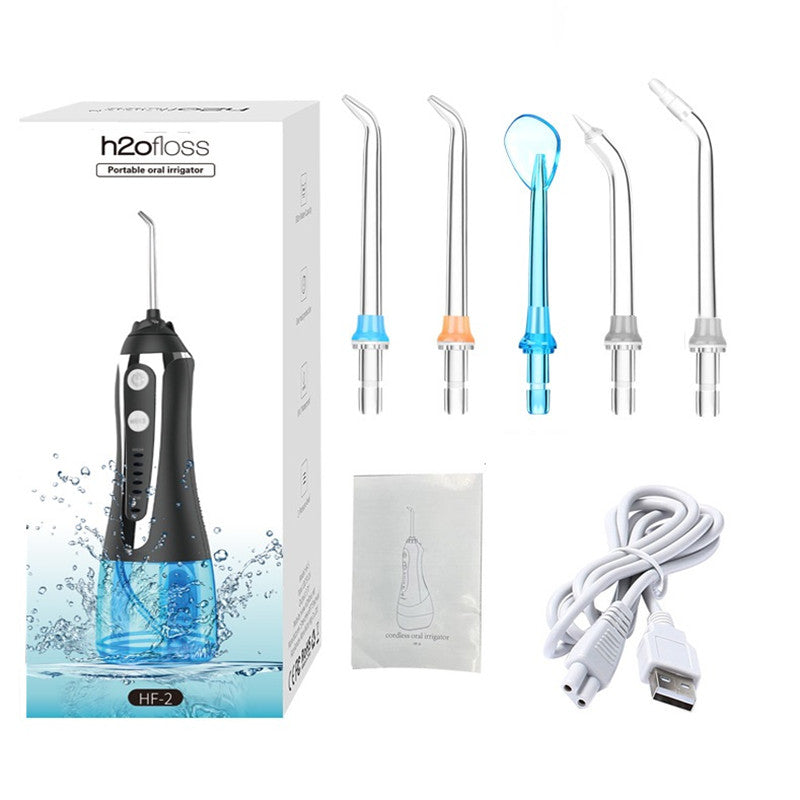 Portable Oral Irrigator 300ml Dental Water Flosser Jet 5 Mod - Mubimart -  