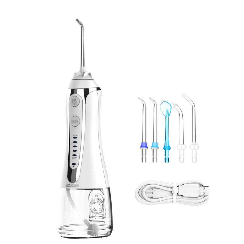 Portable Oral Irrigator 300ml Dental Water Flosser Jet 5 Mod - Mubimart