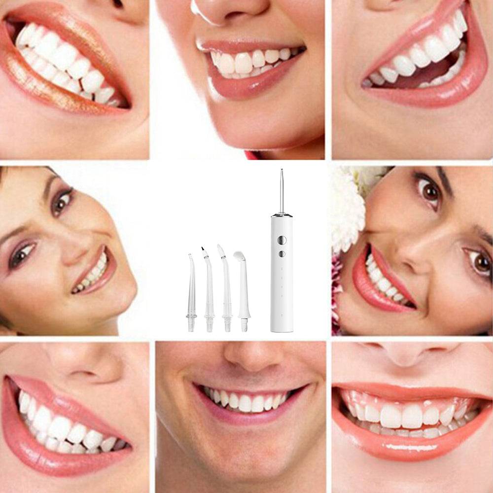 Portable Oral Irrigator 300ml Large Water Electric Irrigador Bucal Water Flosser Tooth Cleaner - Mubimart