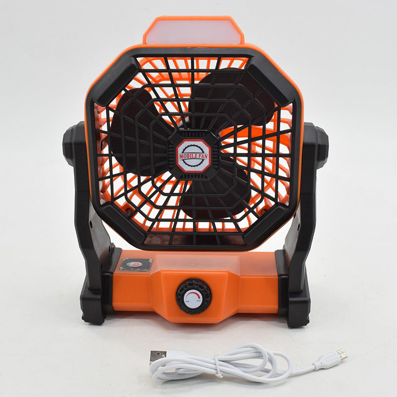 Portable Outdoor Camping Fan Dormitory Lighting Fan Lamp - Mubimart - Box Fans 