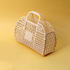 Portable Plastic Sundries Storage Basket - Mubimart -  