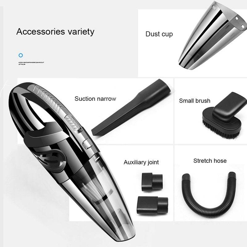 Portable Rechargeable Vacuum Cleaner - Mubimart
