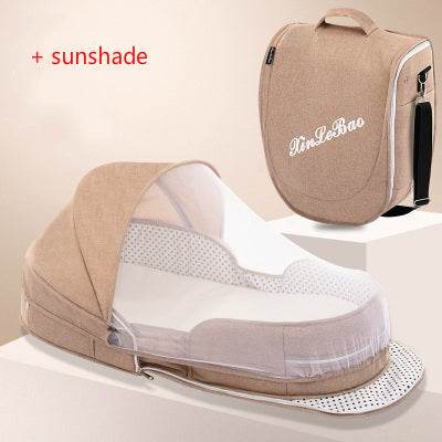 Portable Removable Folding Crib Baby Bed Mammy Bag - Mubimart