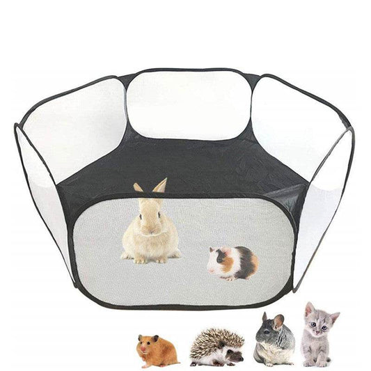 Portable Small Animal Playpen Folding Outdoor Indoor Exercise Pet Cage Tent - Mubimart