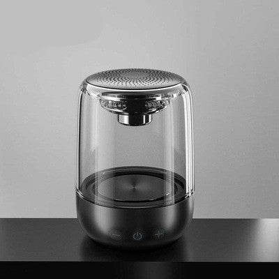 Portable Speakers Bluetooth Column Wireless Bluetooth Speaker Powerful Bass Radio with Variable Color LED Light - Mubimart