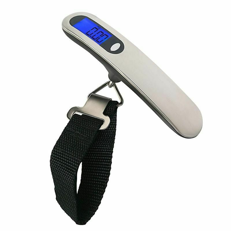 Portable Stainless Steel Hand Luggage Electronic Scale - Mubimart -  