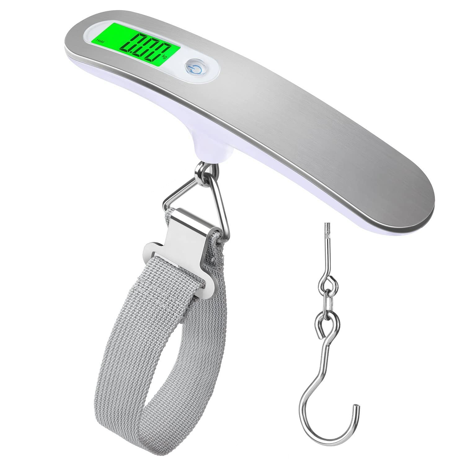 Portable Stainless Steel Hand Luggage Electronic Scale - Mubimart -  