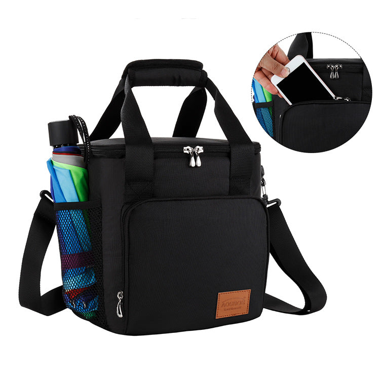 Portable Thermal Lunch Bags For Women Kids Men Fashion Picnic Cooler Lunch Bag Insulated Travel Food Tote Bags Box - Mubimart -  