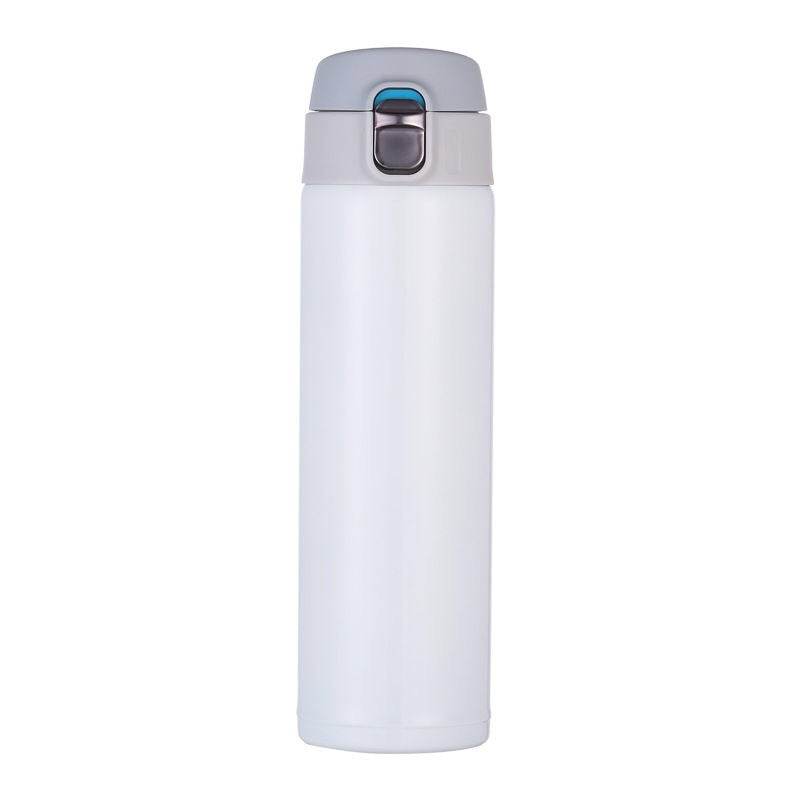 Portable Thermos Mug Coffee Cup With Lid Thermocup Seal Stainless Steel - Mubimart