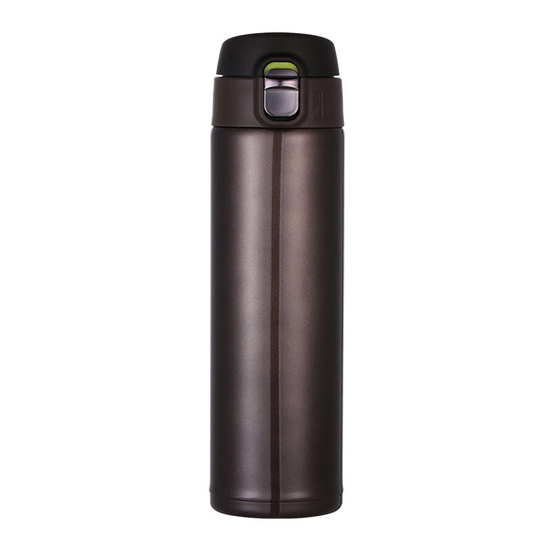 Portable Thermos Mug Coffee Cup With Lid Thermocup Seal Stainless Steel - Mubimart -  