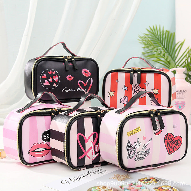 Portable Toiletry Bag Storage Bag Cosmetic Bag - Mubimart - Toiletry Bag 