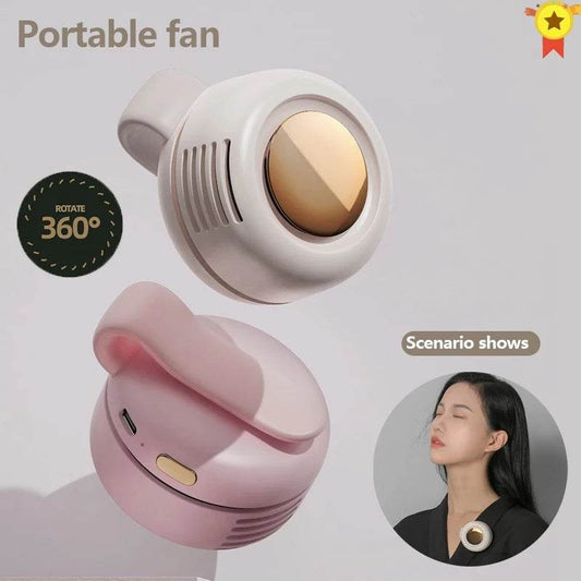 Portable USB Clip-On Fan Cooling Personal For Office Household Traveling Summer Cooler Air Conditioner - Mubimart