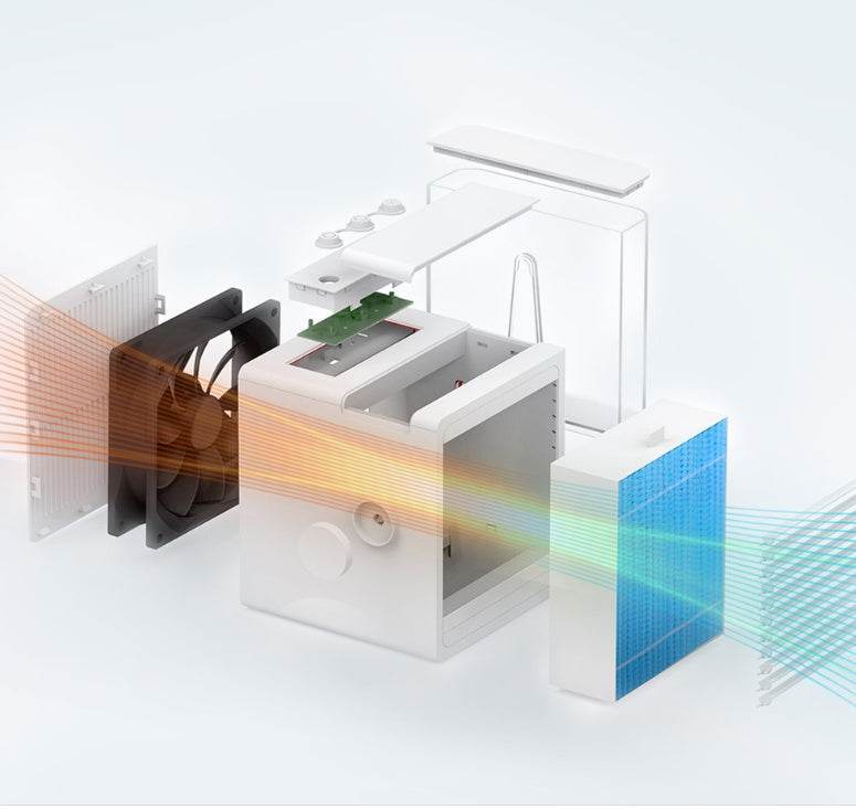 Portable USB Fan Desktop Air Cooler - Mubimart
