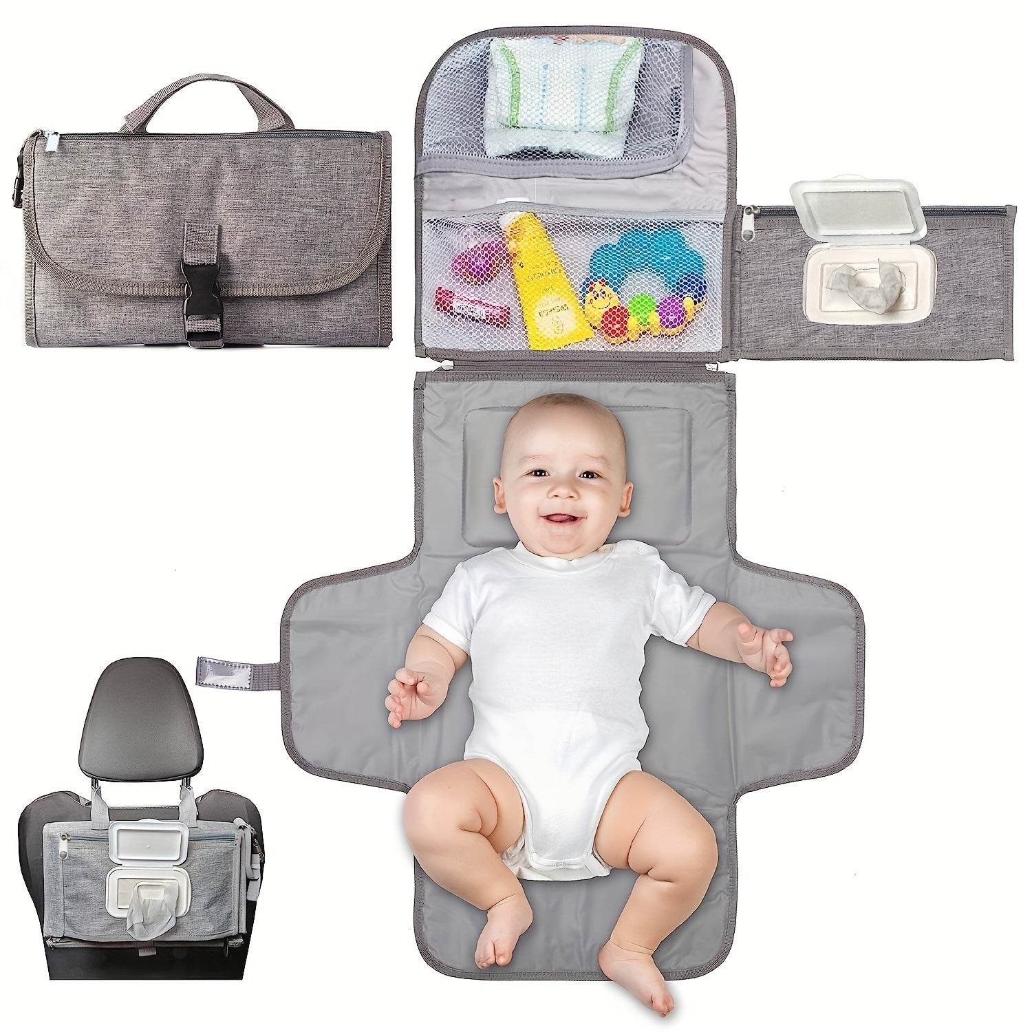 Portable Waterproof Baby Change Pilch - Mubimart