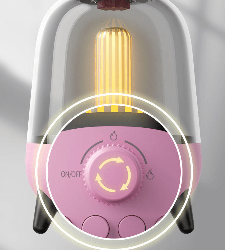 Portable Wireless Bluetooth 5.0 Speaker Flickering Ambient Light Speakers Table Lamp Stereo Sound Indoor Outdoor Night Lights - Mubimart