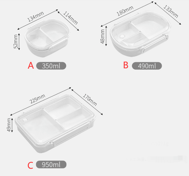 Portable bento box - Mubimart