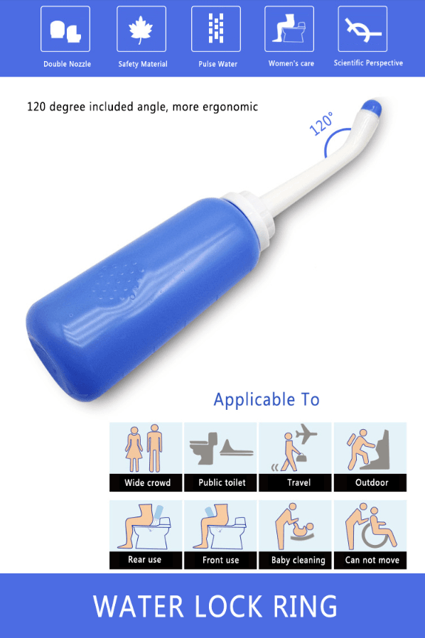 Portable bidet washer body cleaner - Mubimart