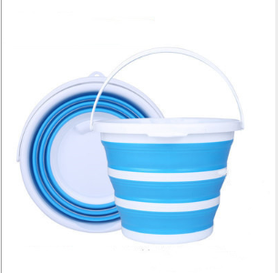 Portable foldable bucket - Mubimart -  