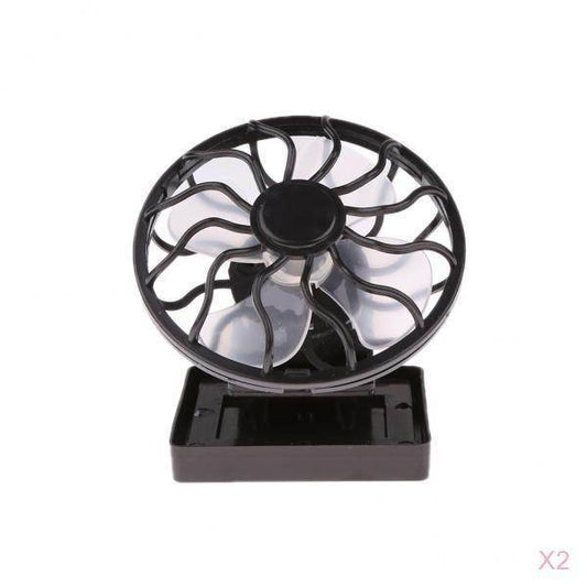 Portable solar fan - Mubimart