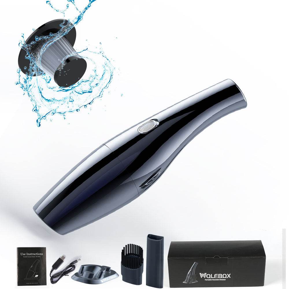Portable wireless household vacuum cleaner small vacuum cleaner - Mubimart