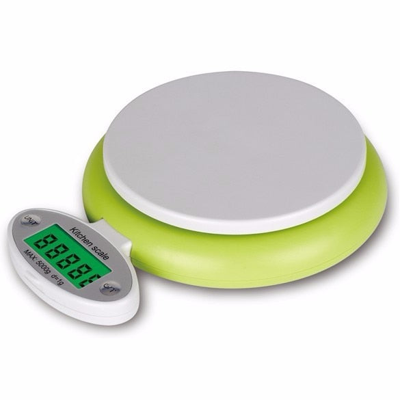 Practical 5KG 1g LCD Display Electronic Kitchen Scale Digital Scale Electronic Kitchen Food Diet Postal Scale Weight Tool - Mubimart - Food Scales 