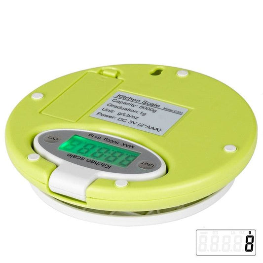 Practical 5KG 1g LCD Display Electronic Kitchen Scale Digital Scale Electronic Kitchen Food Diet Postal Scale Weight Tool - Mubimart