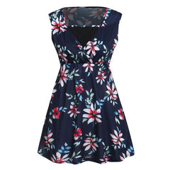 Pregnant Women Floral Printed Vest Maternity - Mubimart -  