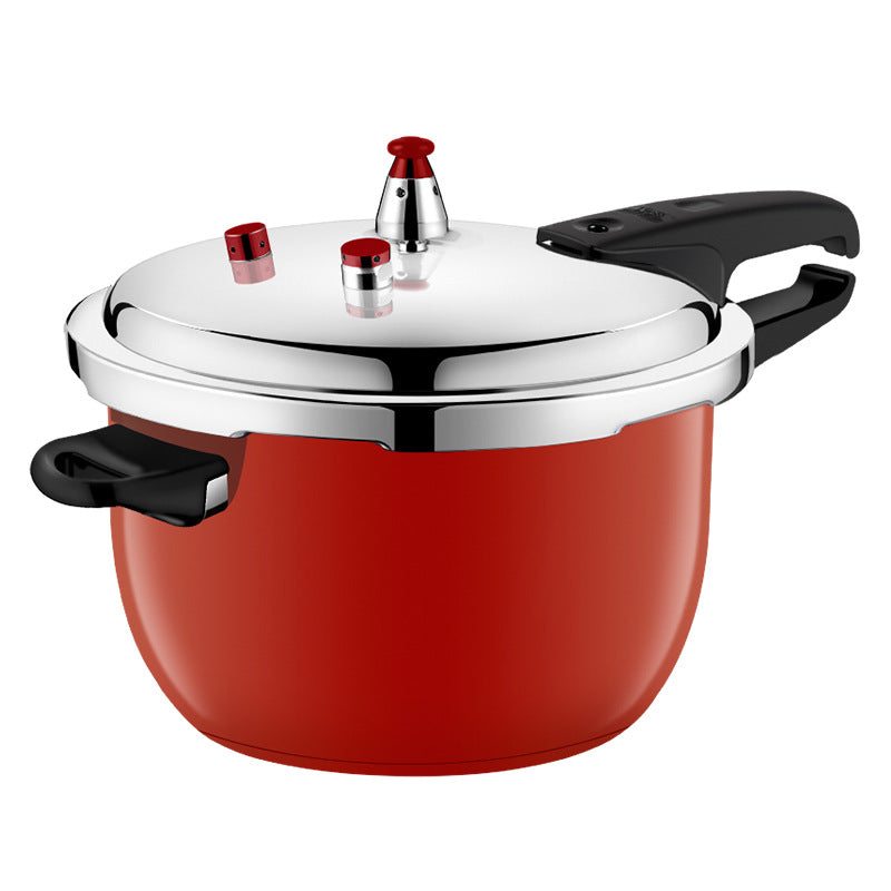 Pressure Cooker Stainless Steel Household Gas Induction Cooker - Mubimart - Pressure cooker 