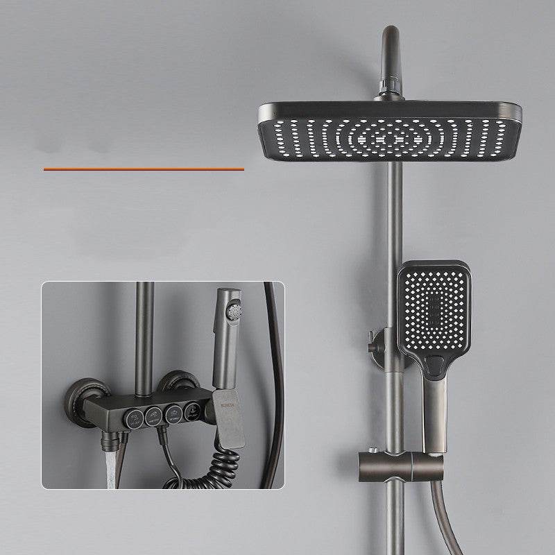 Pressurized Shower Head In The Home Bathroom - Mubimart