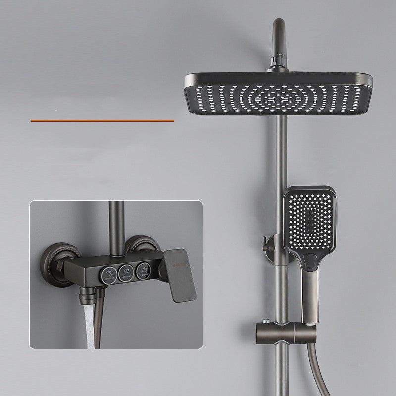 Pressurized Shower Head In The Home Bathroom - Mubimart -  