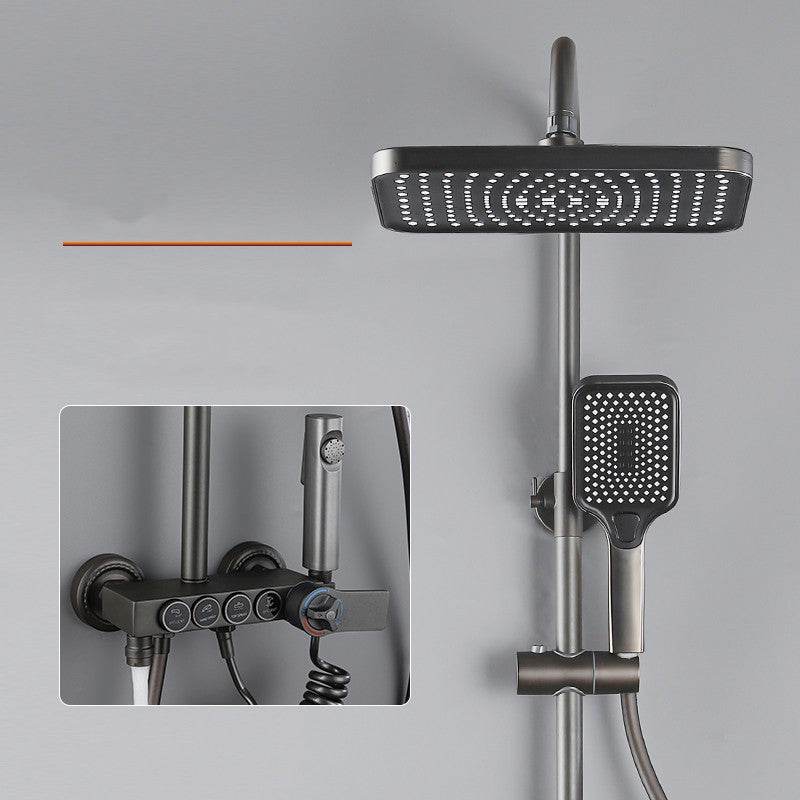 Pressurized Shower Head In The Home Bathroom - Mubimart