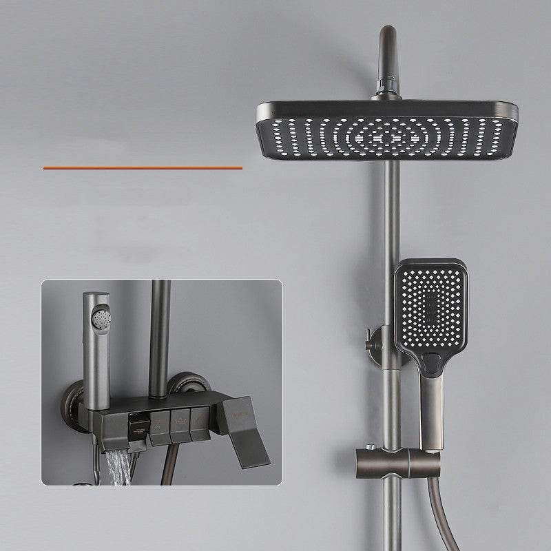Pressurized Shower Head In The Home Bathroom - Mubimart