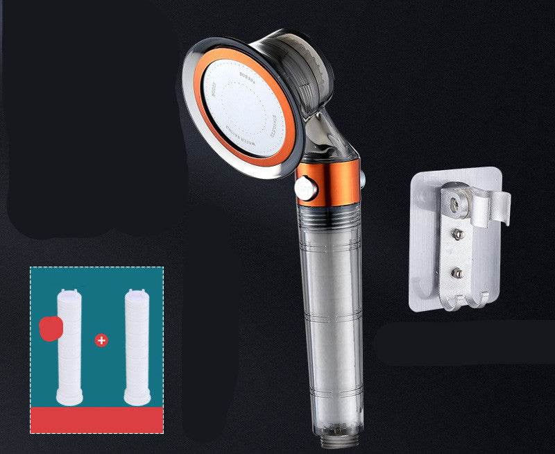 Pressurized Shower Nozzle Small Waist Shower Household Shower Single Head Set - Mubimart