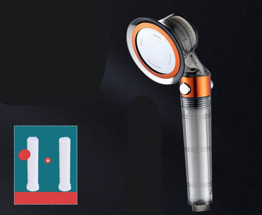 Pressurized Shower Nozzle Small Waist Shower Household Shower Single Head Set - Mubimart
