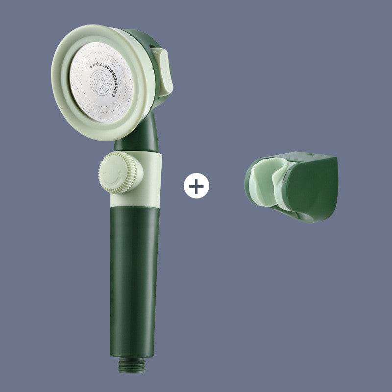 Pressurized Shower Sprinkler Head Household Shower Rain Shower Water Heater Hose Shower Head Shower Bracket Set - Mubimart