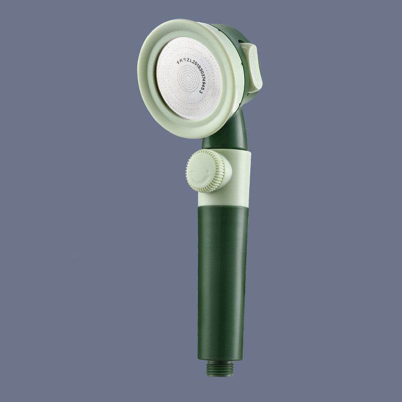Pressurized Shower Sprinkler Head Household Shower Rain Shower Water Heater Hose Shower Head Shower Bracket Set - Mubimart
