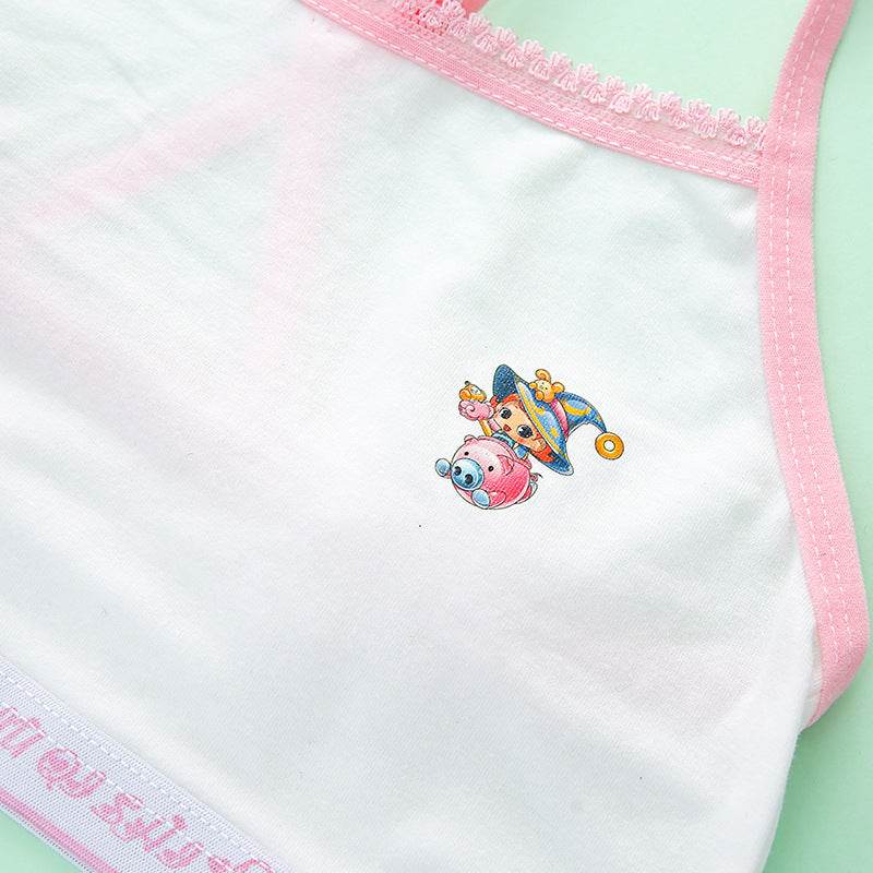 Primary School Students Development Period Girls Bra Sports Children's Underwear Vest - Mubimart