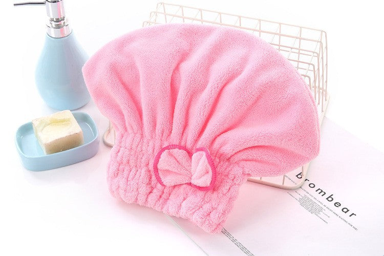 Princess Hat Dry Hair  Absorbent Shower  Dry Hair Towel - Mubimart -  