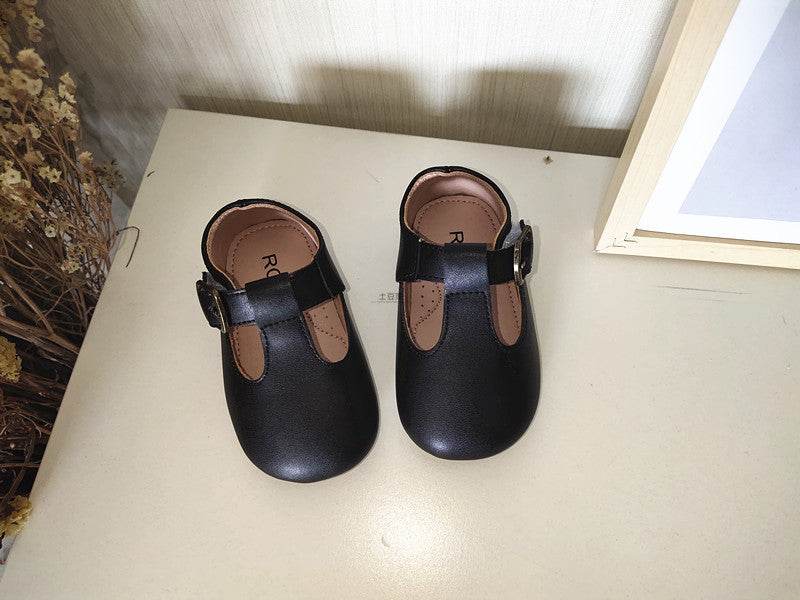 Princess Single Shoes Baby Soft-Soled Toddler Shoes - Mubimart
