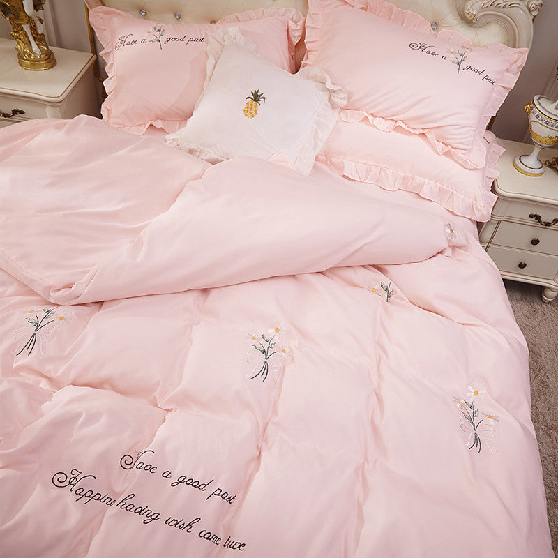 Princess wind bed sheet bed cover - Mubimart -  