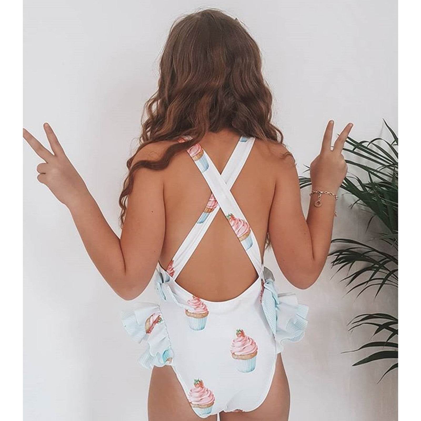 Print Kids Girls Dress Sundress - Mubimart