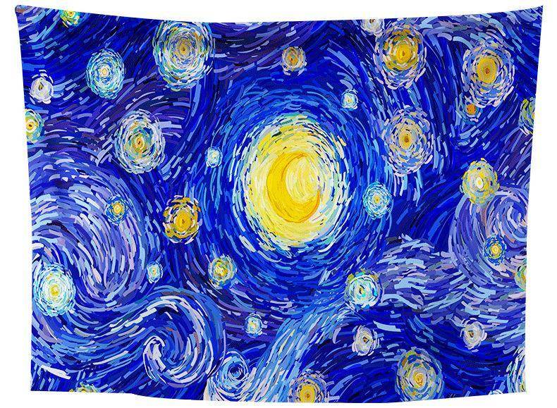 Printed Home Tapestry Wall Hanging Beach Towel Beach Sitting Blanket - Mubimart