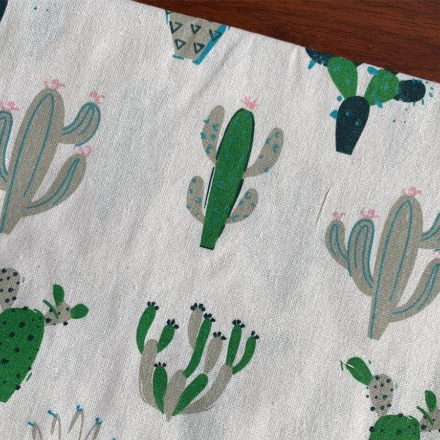 Printed Linen Tablecloth Background - Mubimart