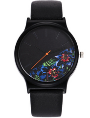 Printed Quartz Watch Student Watches - Mubimart -  