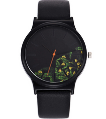 Printed Quartz Watch Student Watches - Mubimart -  