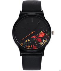 Printed Quartz Watch Student Watches - Mubimart -  