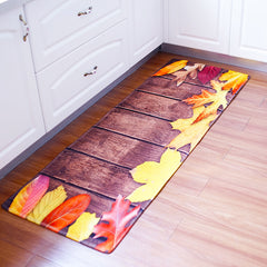 Printed long floor mat bathroom kitchen rug - Mubimart -  