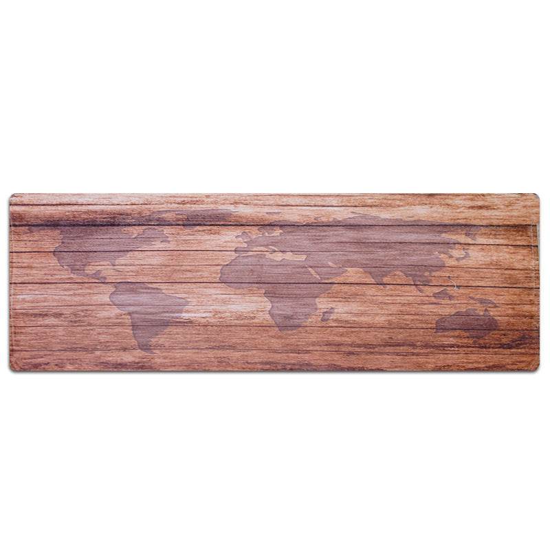 Printed long floor mat bathroom kitchen rug - Mubimart
